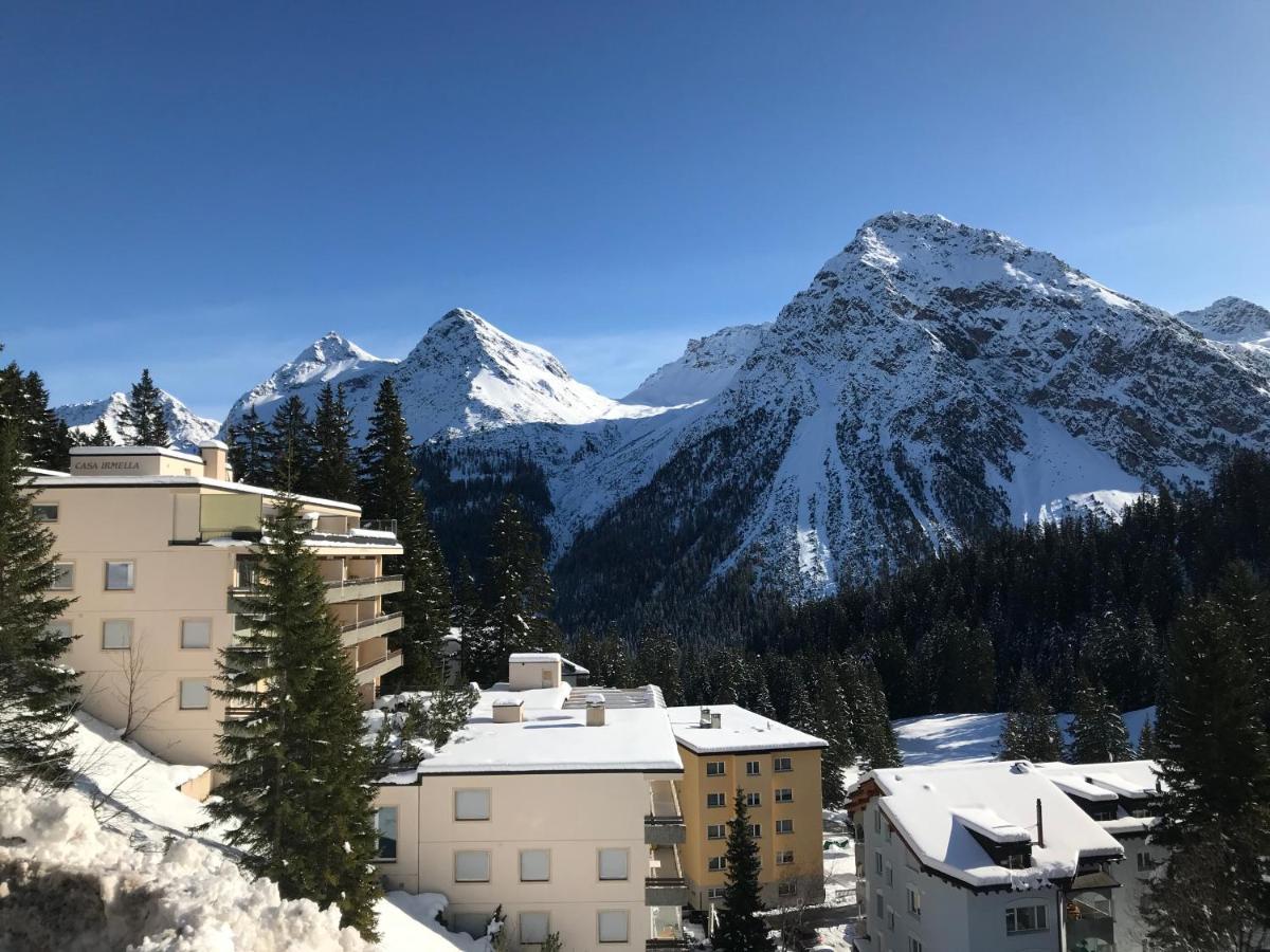 Ferienwohnung Casa Irmella 12 - Arosa - Alles Komplett Exterior foto